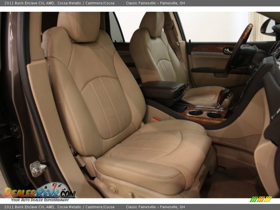 2011 Buick Enclave CXL AWD Cocoa Metallic / Cashmere/Cocoa Photo #16