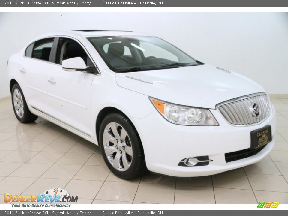 2011 Buick LaCrosse CXL Summit White / Ebony Photo #1