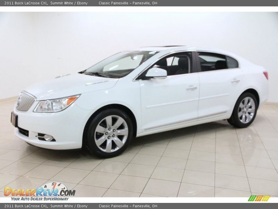 2011 Buick LaCrosse CXL Summit White / Ebony Photo #3