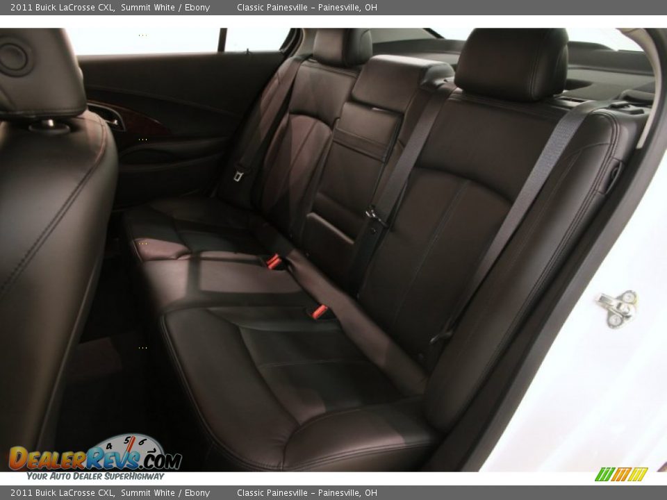2011 Buick LaCrosse CXL Summit White / Ebony Photo #14