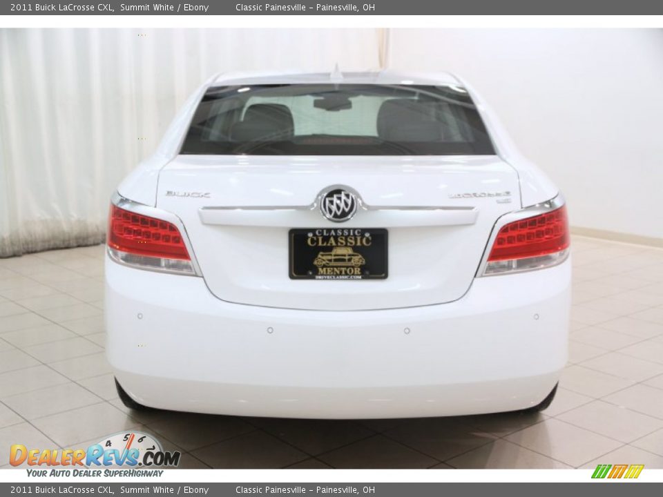 2011 Buick LaCrosse CXL Summit White / Ebony Photo #15