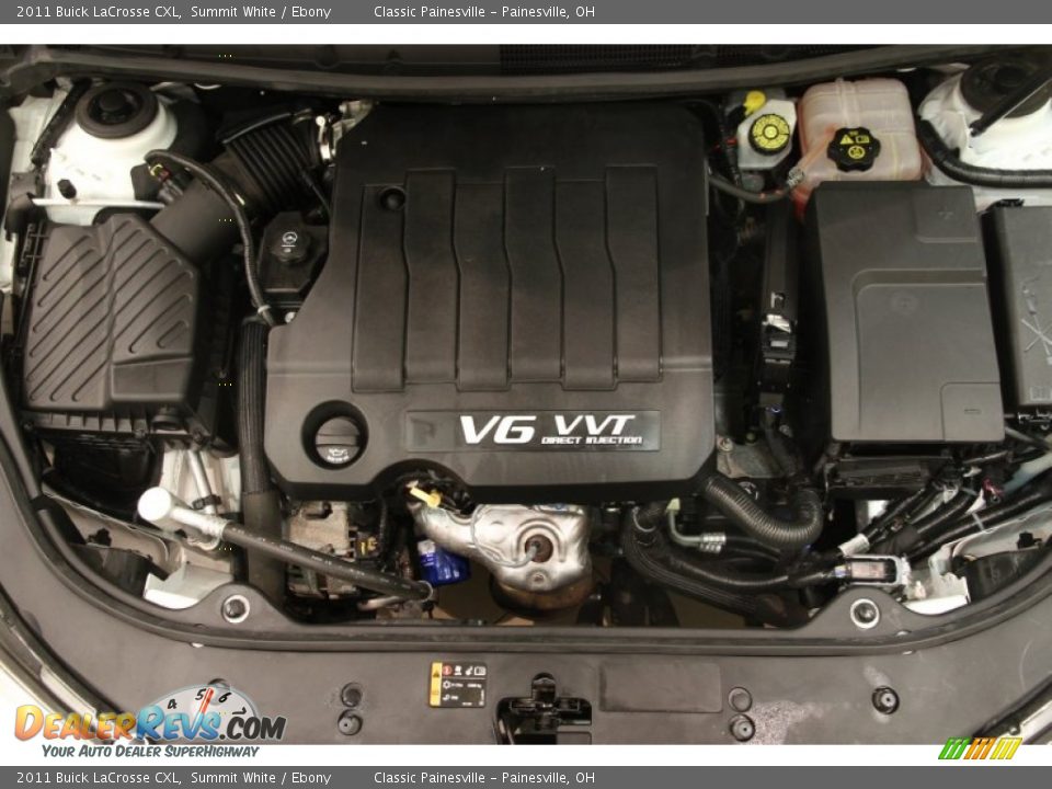 2011 Buick LaCrosse CXL Summit White / Ebony Photo #16