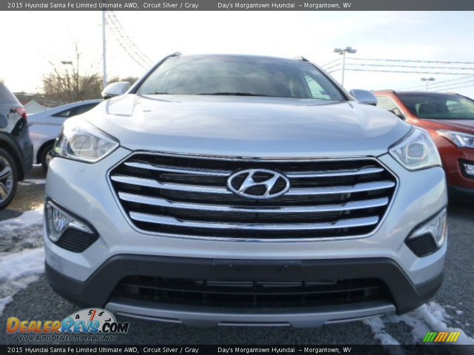 2015 Hyundai Santa Fe Limited Ultimate AWD Circuit Silver / Gray Photo #6