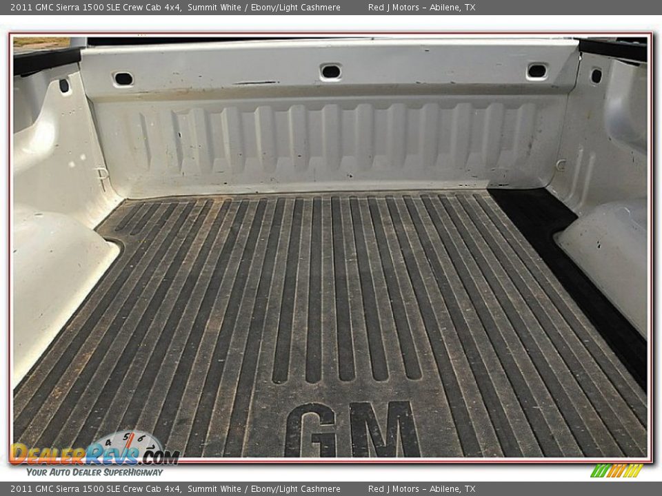2011 GMC Sierra 1500 SLE Crew Cab 4x4 Summit White / Ebony/Light Cashmere Photo #6