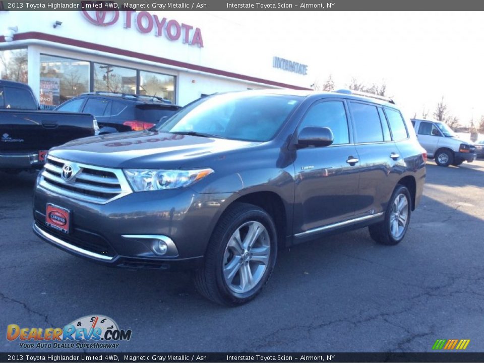 2013 Toyota Highlander Limited 4WD Magnetic Gray Metallic / Ash Photo #1