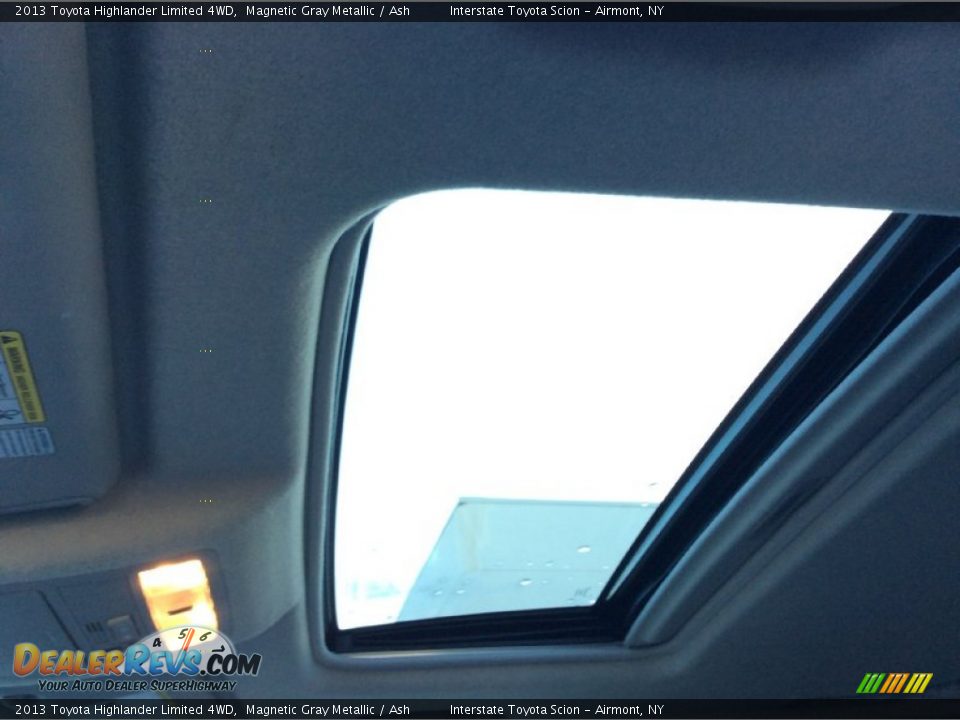 2013 Toyota Highlander Limited 4WD Magnetic Gray Metallic / Ash Photo #11