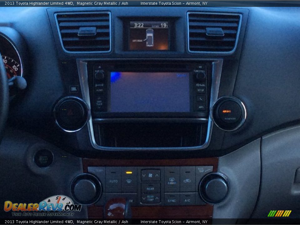 2013 Toyota Highlander Limited 4WD Magnetic Gray Metallic / Ash Photo #15