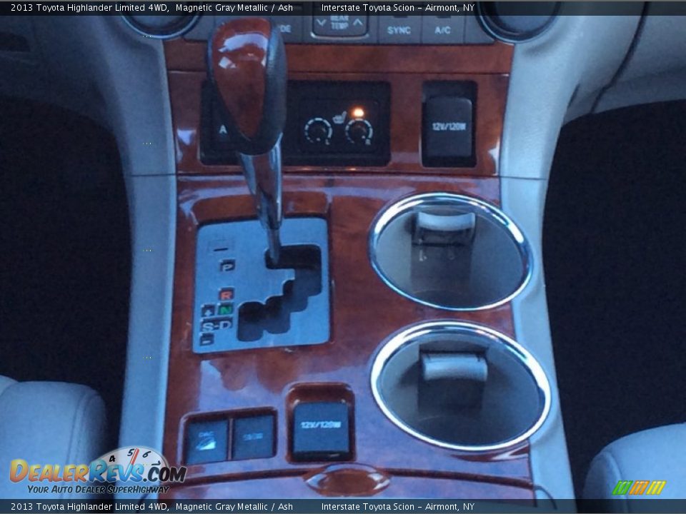 2013 Toyota Highlander Limited 4WD Magnetic Gray Metallic / Ash Photo #16