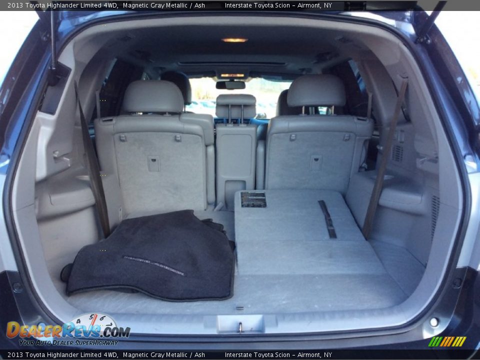 2013 Toyota Highlander Limited 4WD Magnetic Gray Metallic / Ash Photo #18