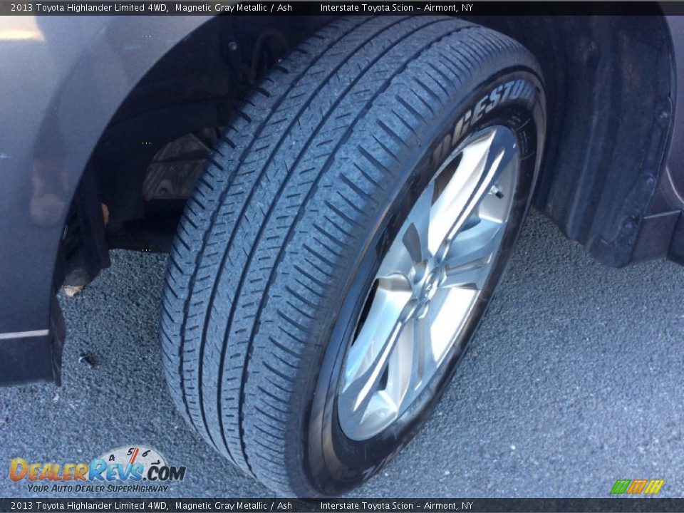 2013 Toyota Highlander Limited 4WD Magnetic Gray Metallic / Ash Photo #23