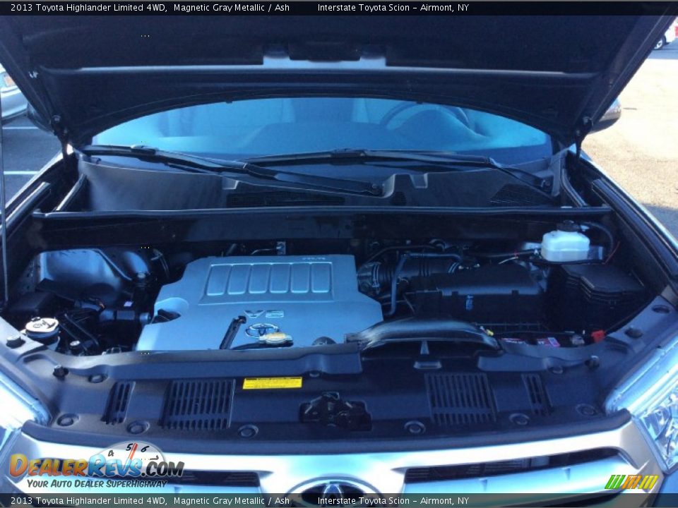 2013 Toyota Highlander Limited 4WD Magnetic Gray Metallic / Ash Photo #24