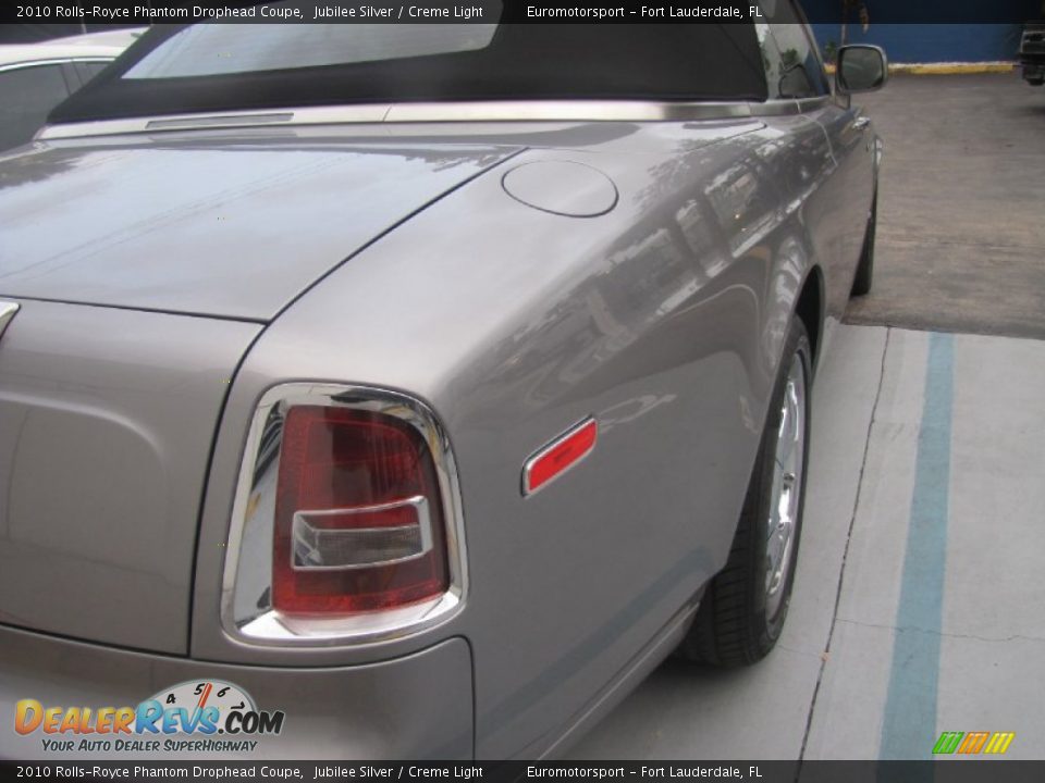 2010 Rolls-Royce Phantom Drophead Coupe Jubilee Silver / Creme Light Photo #5