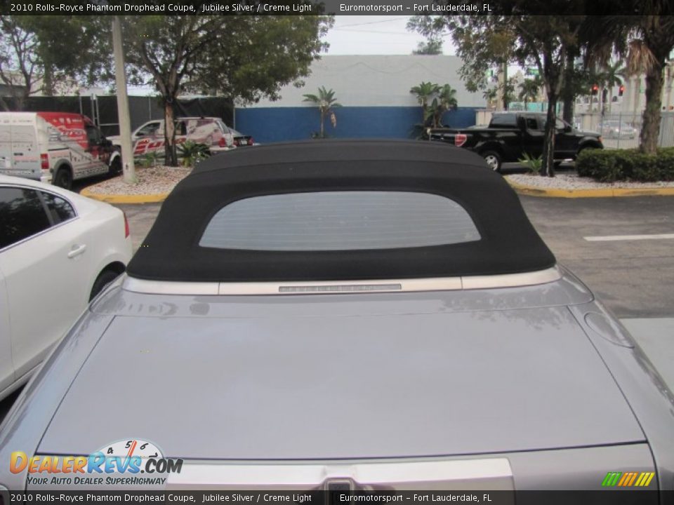2010 Rolls-Royce Phantom Drophead Coupe Jubilee Silver / Creme Light Photo #6