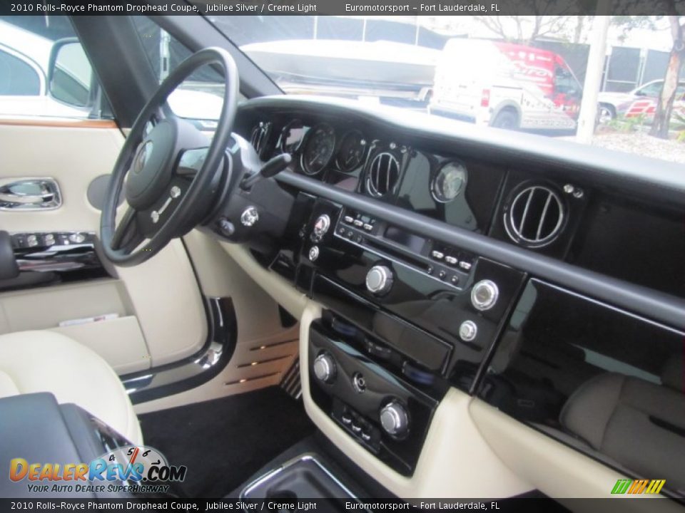 2010 Rolls-Royce Phantom Drophead Coupe Jubilee Silver / Creme Light Photo #8