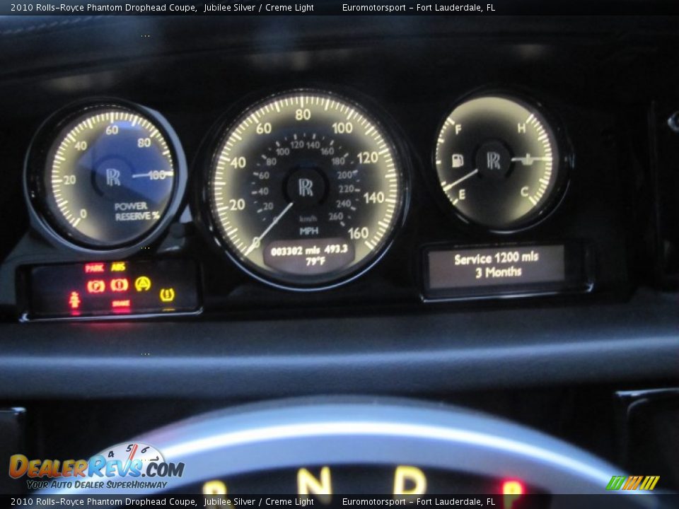 2010 Rolls-Royce Phantom Drophead Coupe Jubilee Silver / Creme Light Photo #11