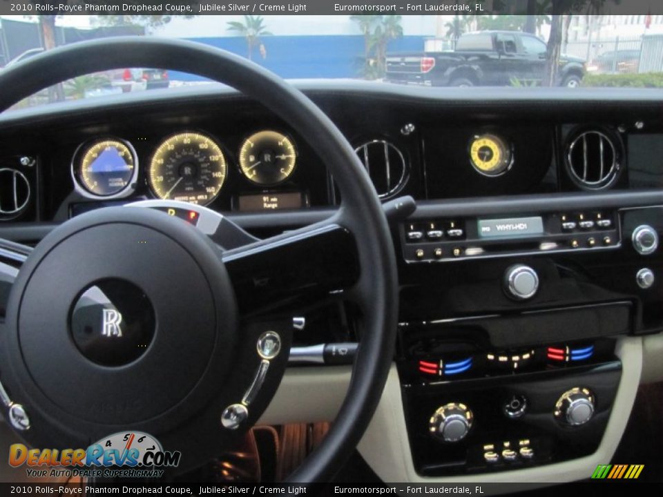 2010 Rolls-Royce Phantom Drophead Coupe Jubilee Silver / Creme Light Photo #12