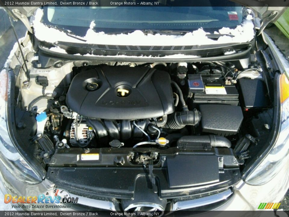 2012 Hyundai Elantra Limited Desert Bronze / Black Photo #22