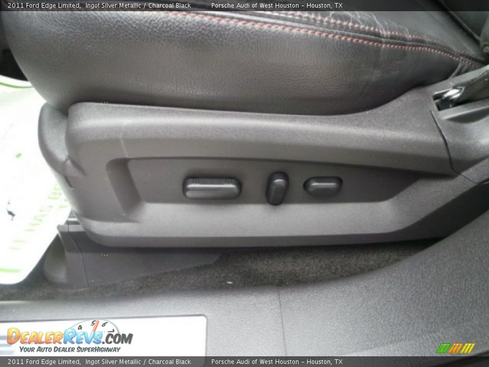 2011 Ford Edge Limited Ingot Silver Metallic / Charcoal Black Photo #17