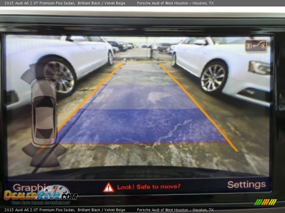 2015 Audi A6 2.0T Premium Plus Sedan Brilliant Black / Velvet Beige Photo #19
