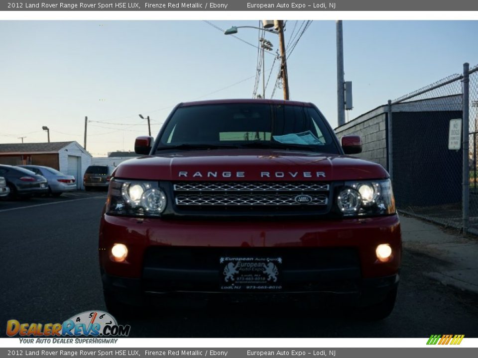 2012 Land Rover Range Rover Sport HSE LUX Firenze Red Metallic / Ebony Photo #13