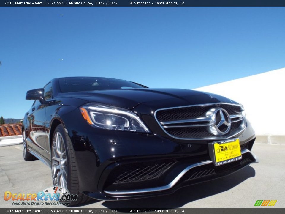 2015 Mercedes-Benz CLS 63 AMG S 4Matic Coupe Black / Black Photo #21