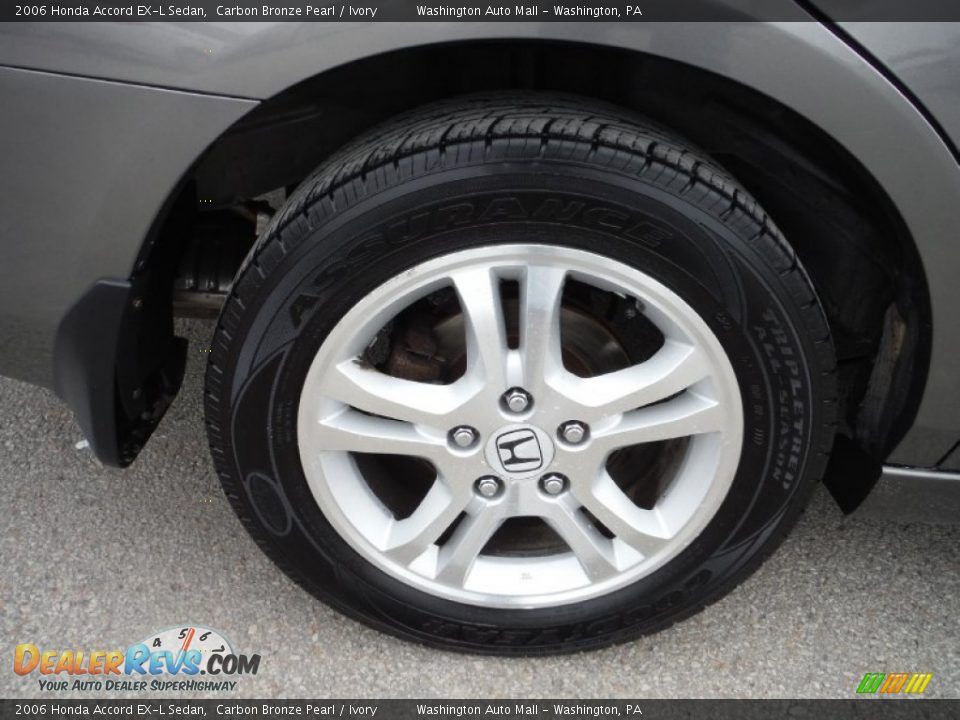 2006 Honda Accord EX-L Sedan Carbon Bronze Pearl / Ivory Photo #3