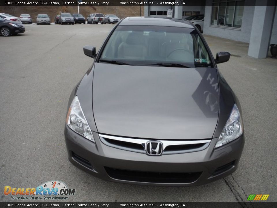 2006 Honda Accord EX-L Sedan Carbon Bronze Pearl / Ivory Photo #5