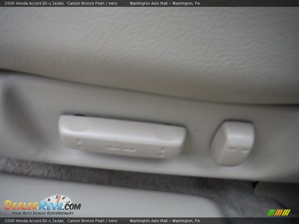 2006 Honda Accord EX-L Sedan Carbon Bronze Pearl / Ivory Photo #15