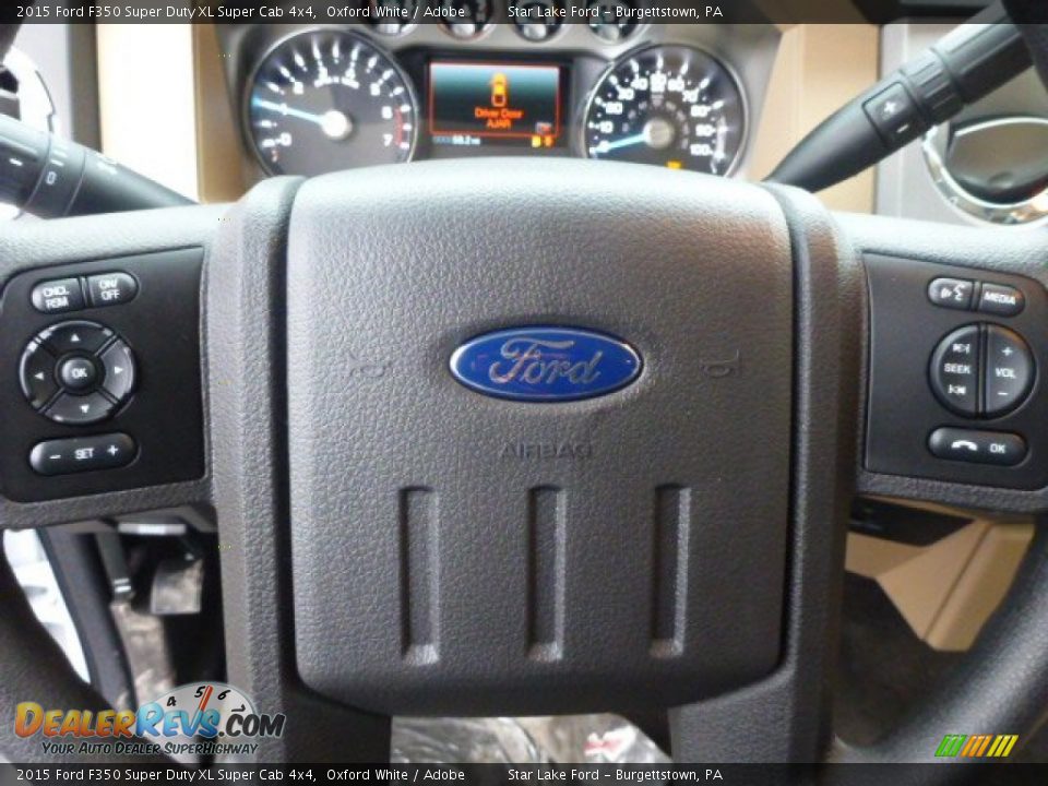 Controls of 2015 Ford F350 Super Duty XL Super Cab 4x4 Photo #16