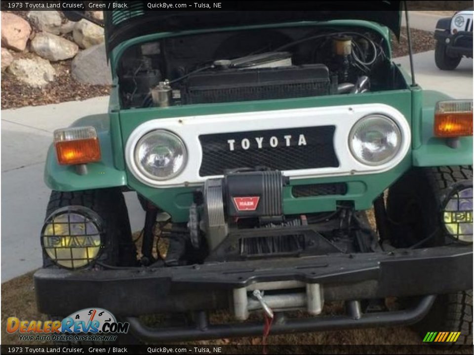 1973 Toyota Land Cruiser Green / Black Photo #2