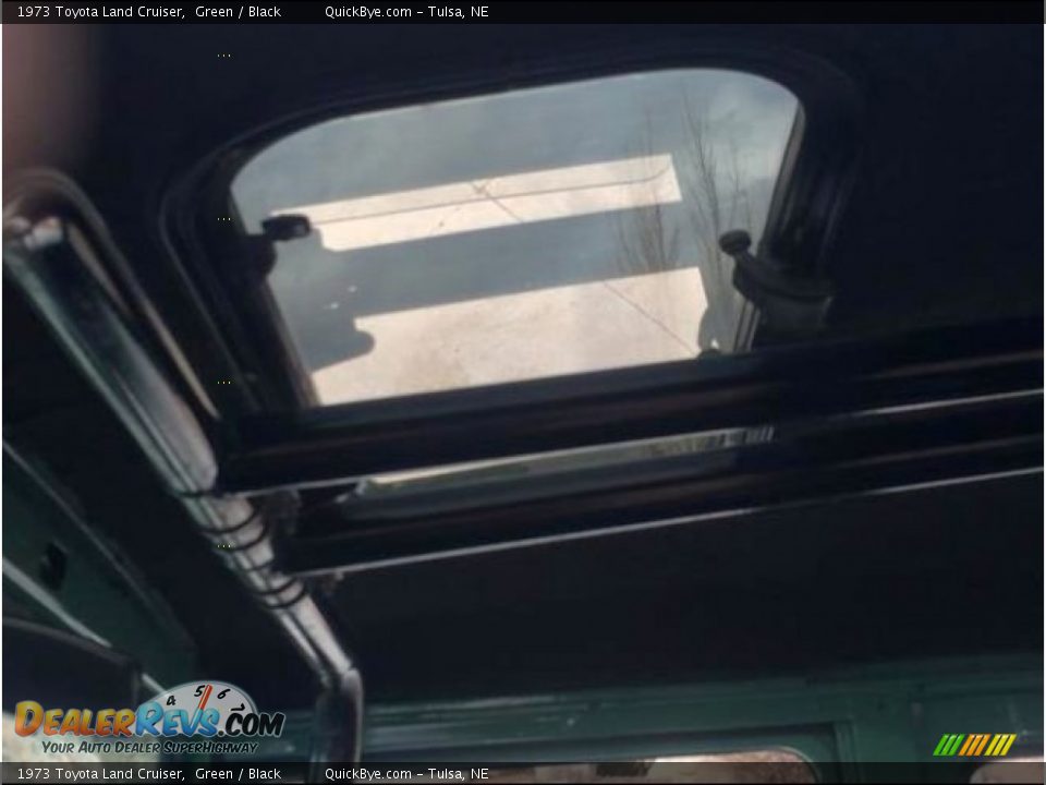 1973 Toyota Land Cruiser Green / Black Photo #5