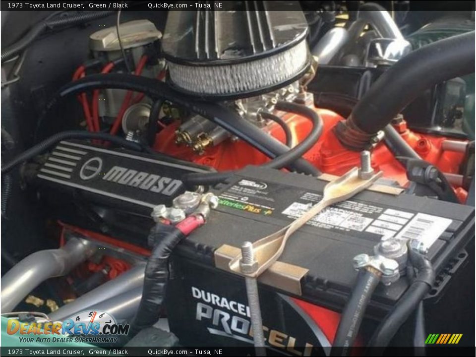 1973 Toyota Land Cruiser Green / Black Photo #6