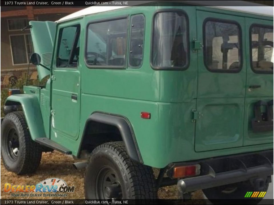 1973 Toyota Land Cruiser Green / Black Photo #7