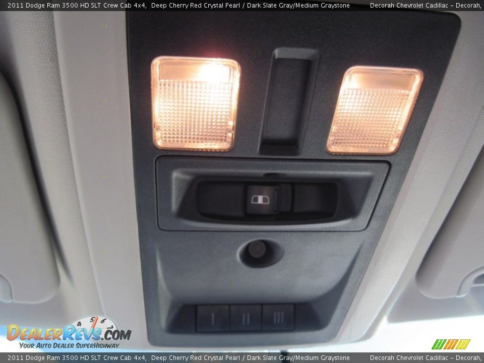 2011 Dodge Ram 3500 HD SLT Crew Cab 4x4 Deep Cherry Red Crystal Pearl / Dark Slate Gray/Medium Graystone Photo #18