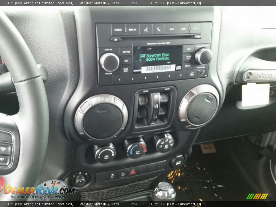 2015 Jeep Wrangler Unlimited Sport 4x4 Billet Silver Metallic / Black Photo #10