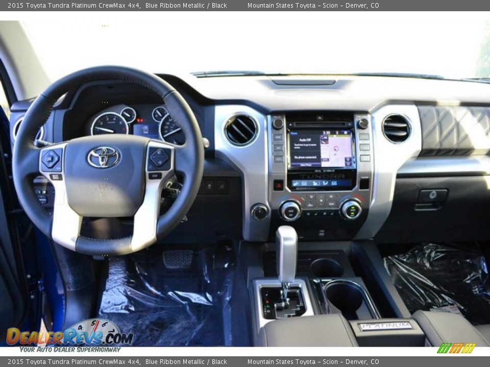 2015 Toyota Tundra Platinum CrewMax 4x4 Blue Ribbon Metallic / Black Photo #6