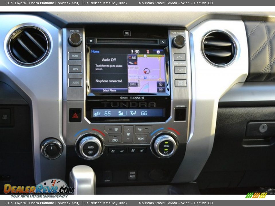2015 Toyota Tundra Platinum CrewMax 4x4 Blue Ribbon Metallic / Black Photo #7