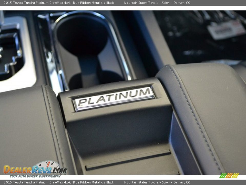 2015 Toyota Tundra Platinum CrewMax 4x4 Blue Ribbon Metallic / Black Photo #8