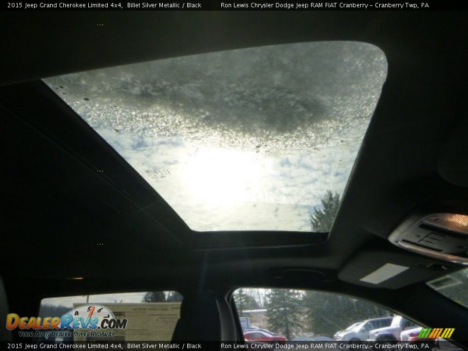 2015 Jeep Grand Cherokee Limited 4x4 Billet Silver Metallic / Black Photo #11