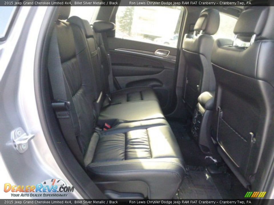 2015 Jeep Grand Cherokee Limited 4x4 Billet Silver Metallic / Black Photo #13