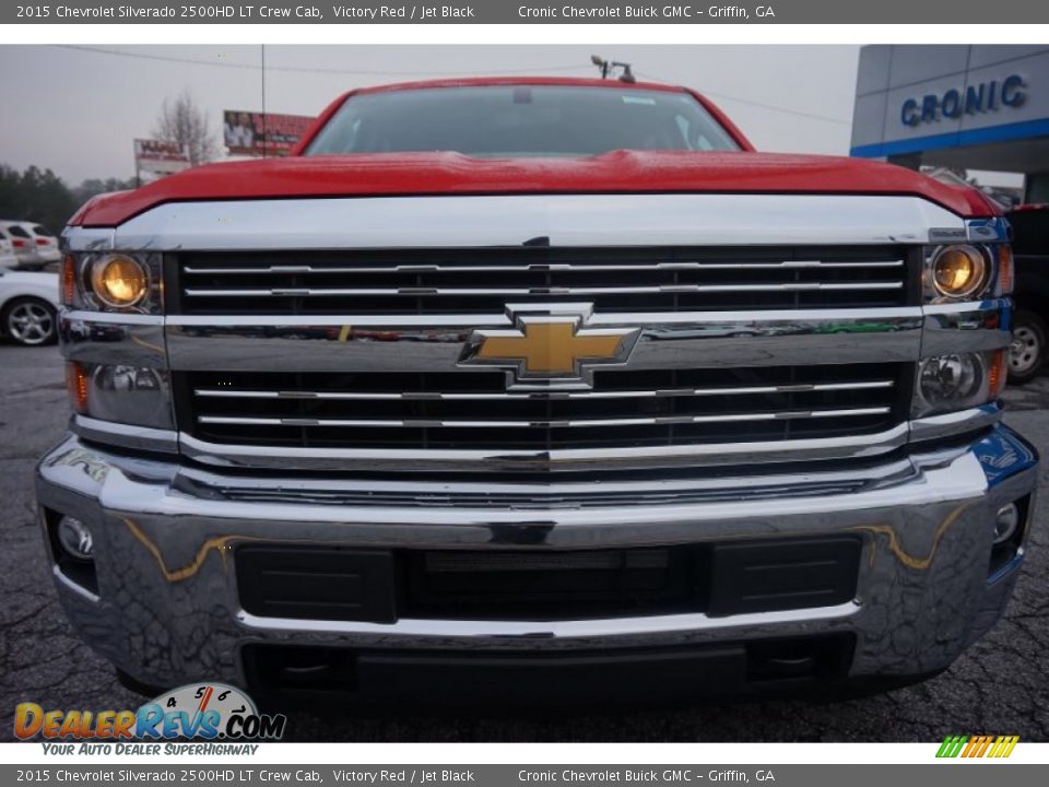 2015 Chevrolet Silverado 2500HD LT Crew Cab Victory Red / Jet Black Photo #2
