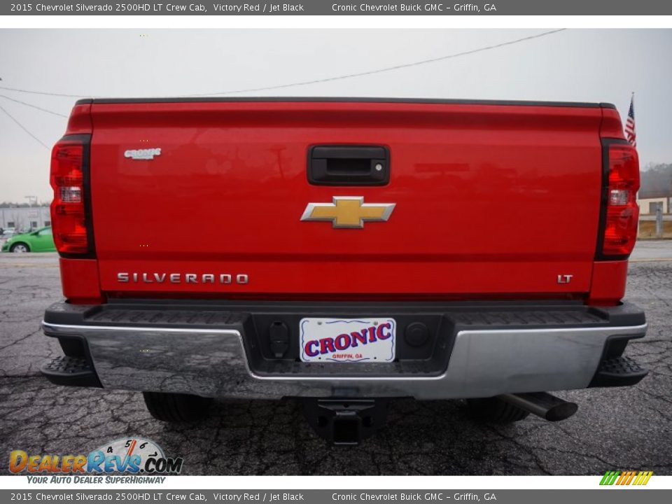 2015 Chevrolet Silverado 2500HD LT Crew Cab Victory Red / Jet Black Photo #6