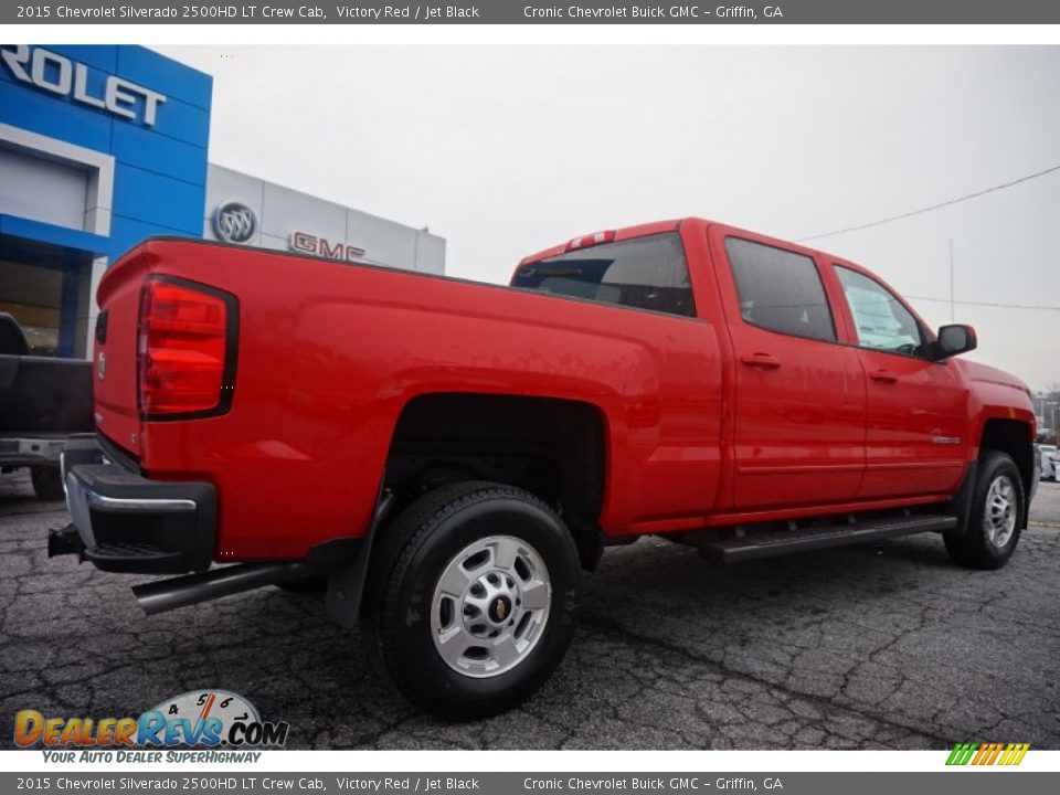 2015 Chevrolet Silverado 2500HD LT Crew Cab Victory Red / Jet Black Photo #7