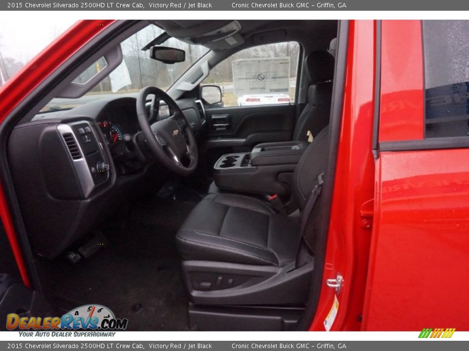 2015 Chevrolet Silverado 2500HD LT Crew Cab Victory Red / Jet Black Photo #9