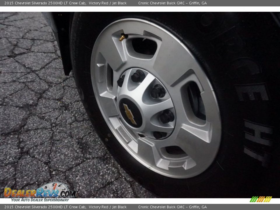 2015 Chevrolet Silverado 2500HD LT Crew Cab Victory Red / Jet Black Photo #11