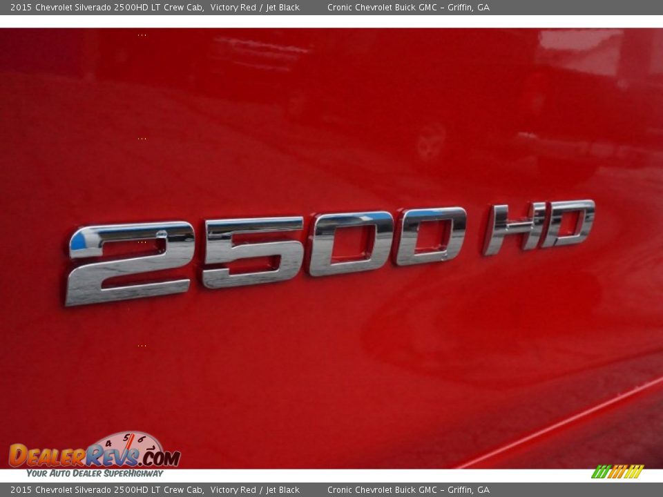 2015 Chevrolet Silverado 2500HD LT Crew Cab Victory Red / Jet Black Photo #12