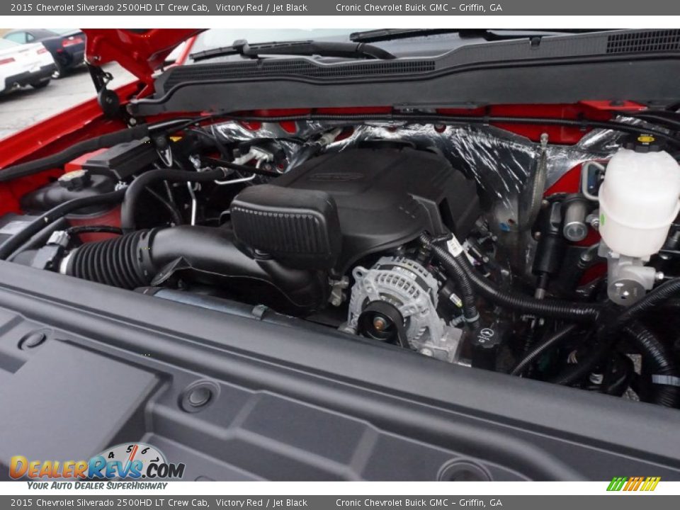 2015 Chevrolet Silverado 2500HD LT Crew Cab Victory Red / Jet Black Photo #13