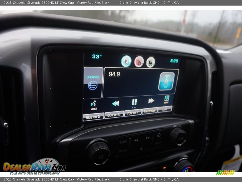 2015 Chevrolet Silverado 2500HD LT Crew Cab Victory Red / Jet Black Photo #15