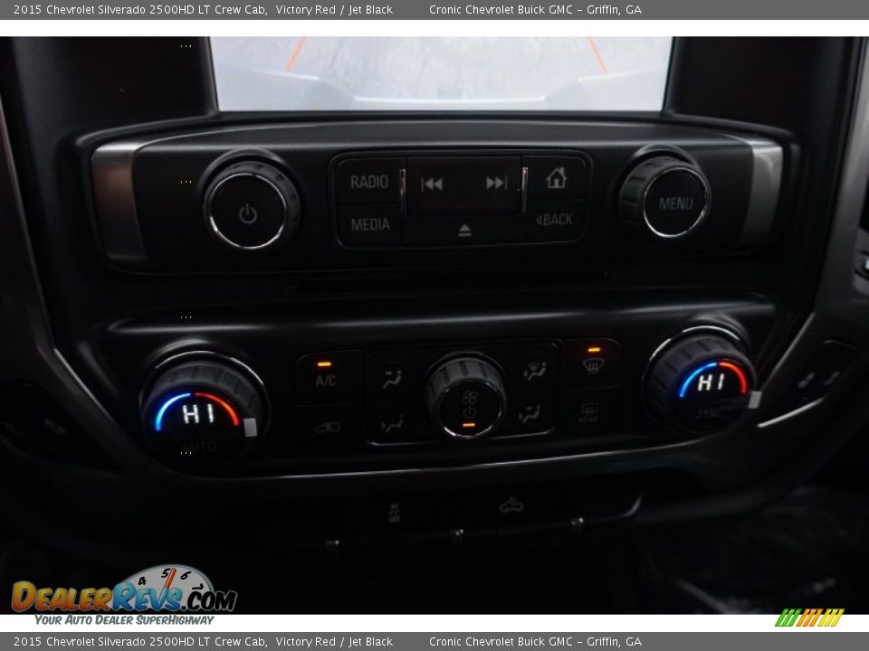 2015 Chevrolet Silverado 2500HD LT Crew Cab Victory Red / Jet Black Photo #17