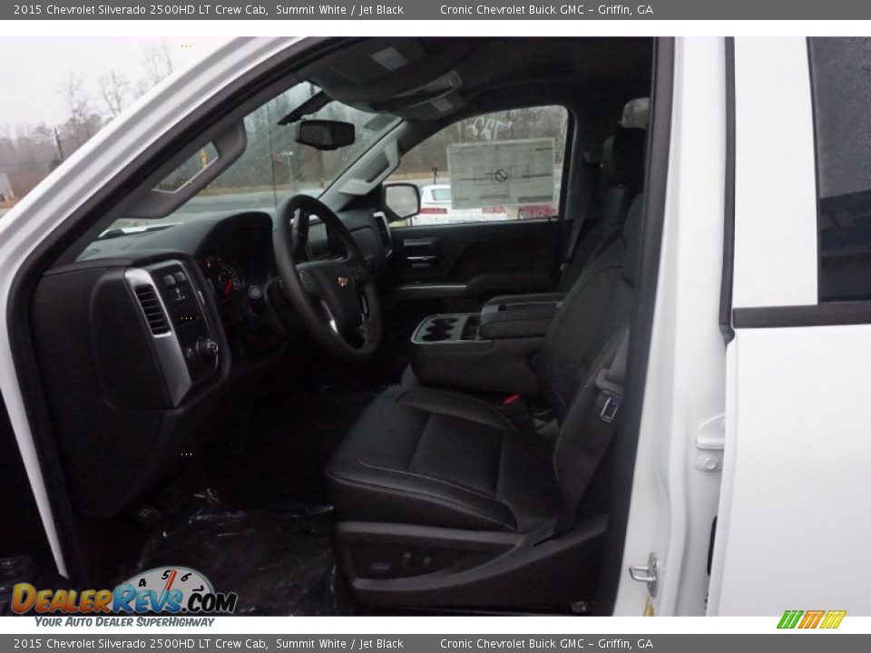2015 Chevrolet Silverado 2500HD LT Crew Cab Summit White / Jet Black Photo #9